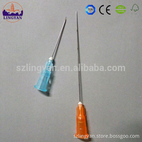 27G 50MMStainless Steel 20 Gauge Blunt Needle with Sharp Needle